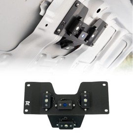 Hood Light Bracket for Toyota Tacoma 2nd & 3rd Gen | Engine Bay Light | Designed for Baja Designs Rock Lights | Mount 1 to 4 Rock Lights | Made in The USA | Rago Fabrication