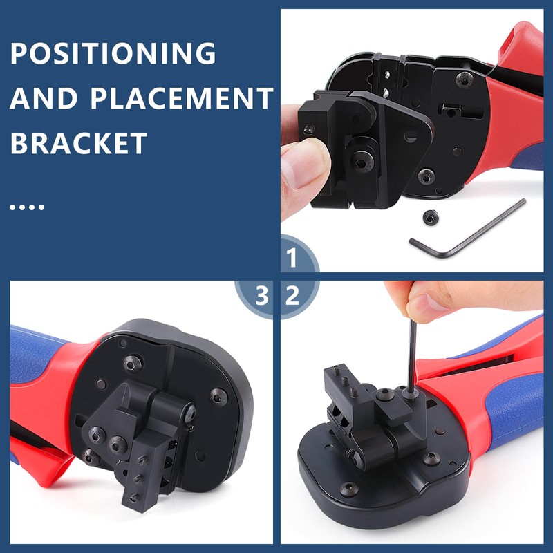 Yangoutool Solar Crimping Tool YG-2546B for AWG 14-10(2.5/4/6.0mm2) PV Connectors