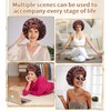 WELROG Silk Bonnet Sleep Cap, 100% Mulberry Silk Bonnet, Sleep