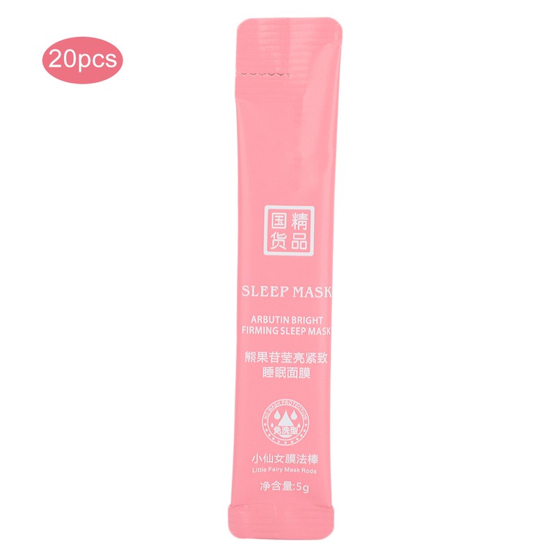 20Pcs Moisturizing Sleeping Face Facial Mask No Wash Mask for