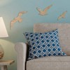 ANBOO Maritime Dekoration Holz 3er-Set – Wanddeko mit Möwen in
