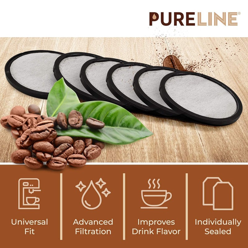 Pure Line Replacment for Mr. Coffee Water Filter Charcoal Disks.