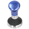 58mm Flat Coffee Tamper Stainless Steel Base Coffee Powder Hammer