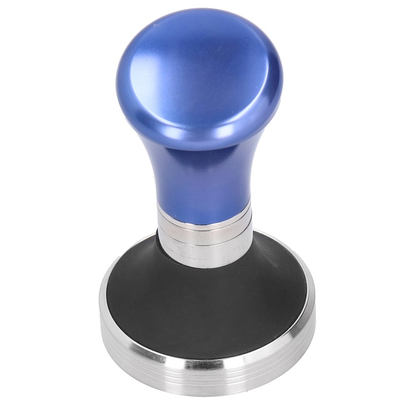 58mm Flat Coffee Tamper Stainless Steel Base Coffee Powder Hammer
