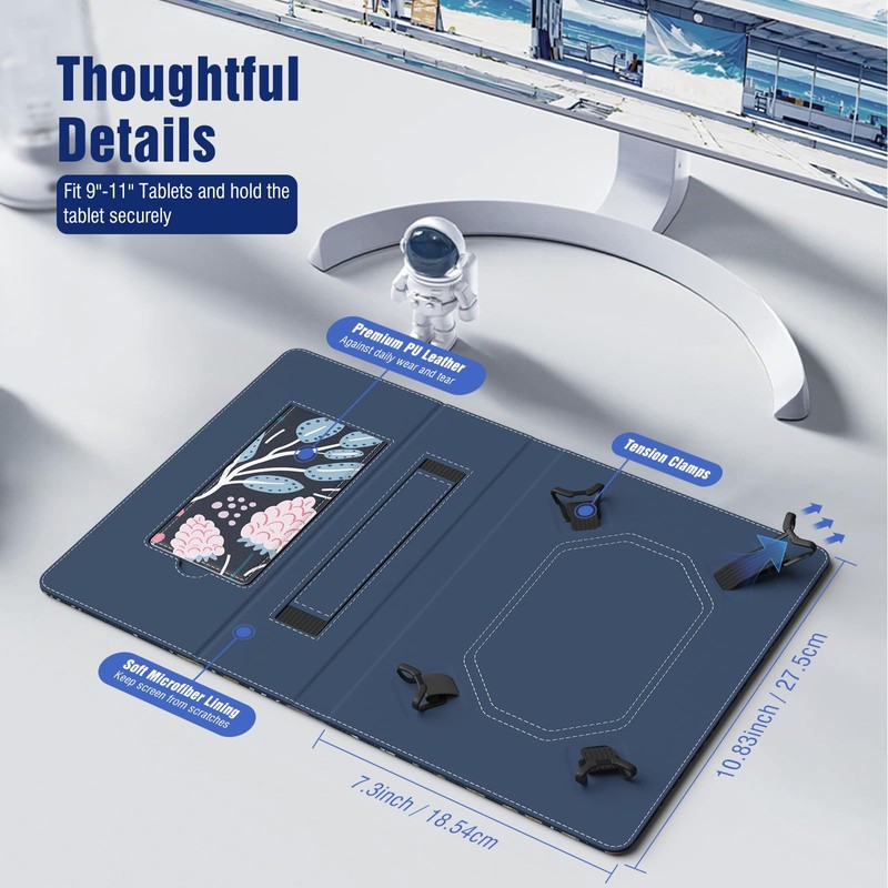 TiMOVO Universal Case for 10.1 Inch Android Tablet with Pen