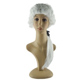 Lawyer Wig Professional Comfortable Judge Acting Performances Wig for Prom Party Cosplay