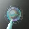 180pcs Crystal Hologram Tamper Proof Stickers high Security Labels Genuine