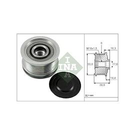 LUK 535017010 Freewheel Clutch: alternator