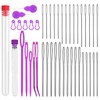 Bupete 42 Pcs Large Eye Blunt Yarn Needles Set, Darning