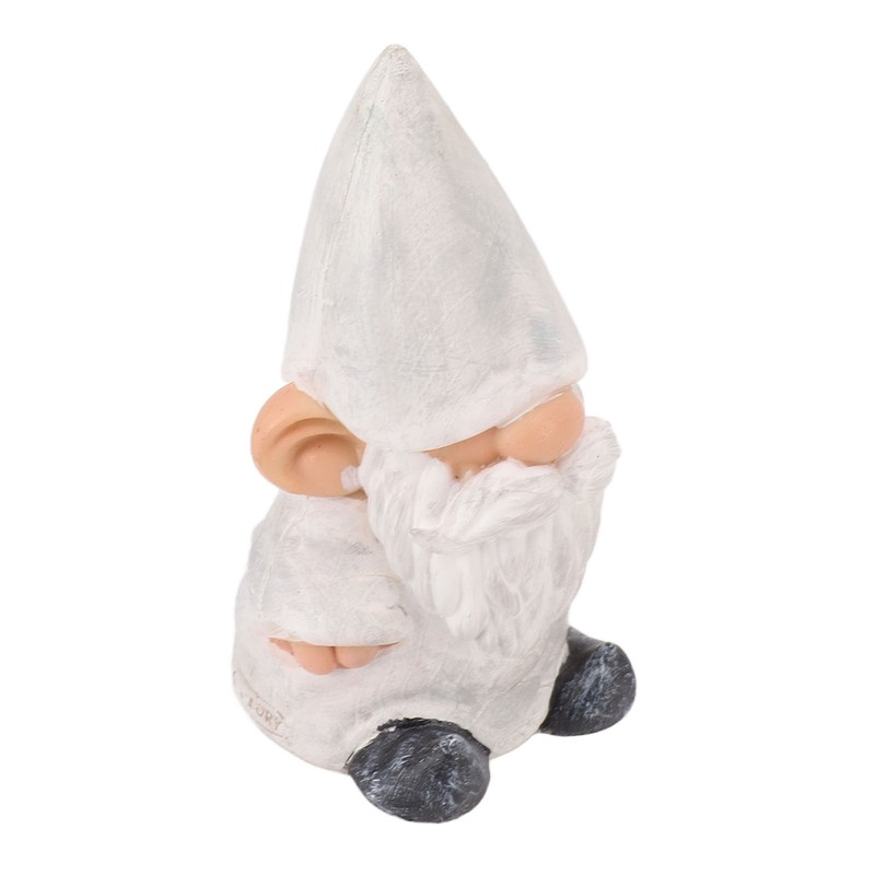 Garden Gnome Resin Structure Stable Bottom Retro Style Gnome Figurine