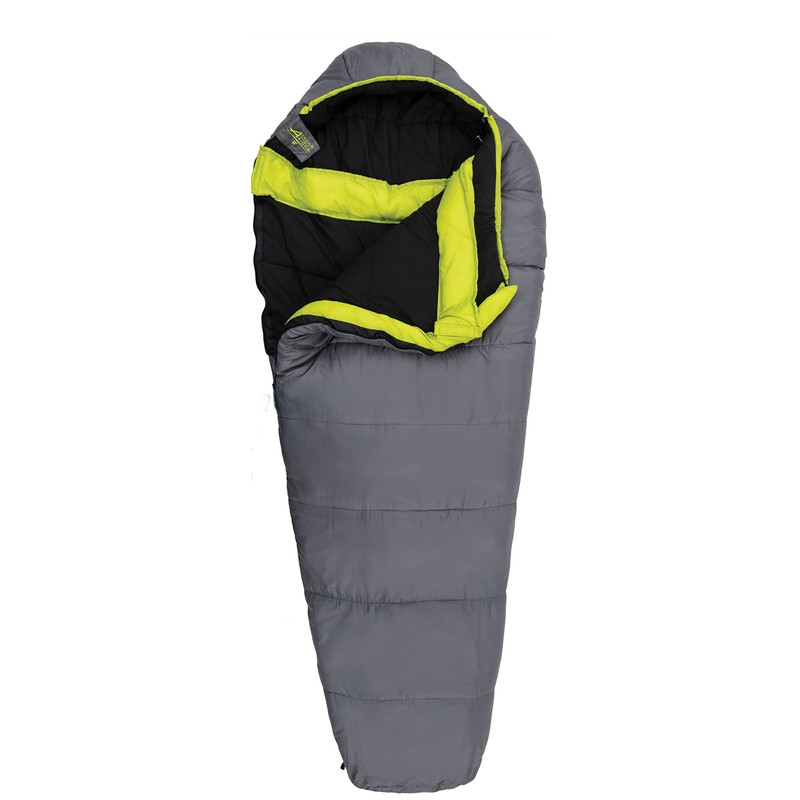 Cedar Ridge Alloy 0° Sleeping Bag - Gray/Citrus