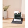 Medario Cat Litter Box with X-Large Litter Mat and Scoop,