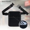 MELINON Restaurant Waiter Waist Money Pouch Bag, Serving Apron, Check
