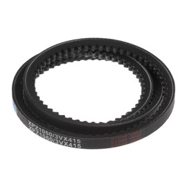 sourcing map 3VX415 Rubber V-Belt, Raw Edge Cogged Industrial V Belts 41.5" Length x 0.38" Width x 0.32" Thickness