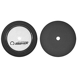Nanoskin 8" Speedy Foam Polishing & Finishing Pad – Eliminates Swirl Marks and Prevents Paint Greying for Cars, Trucks, RVs, Boats, Hot Rod & More | Recessed Loop Backing | Use with Rotary Polisher