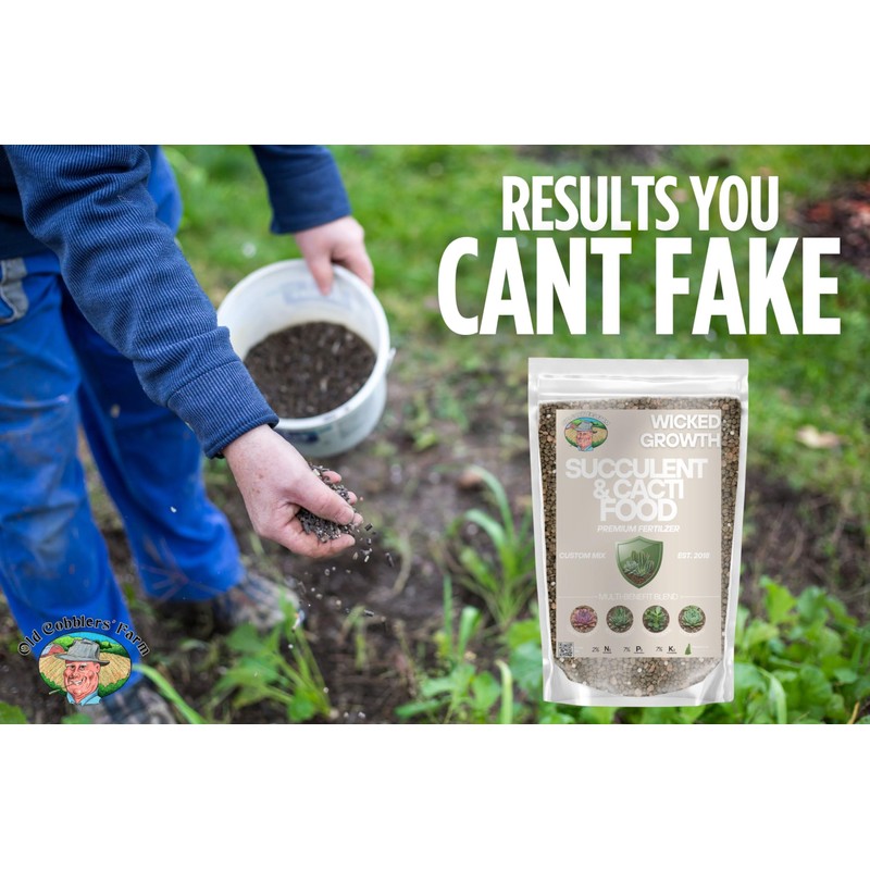 Succulent & Cactus Food – Premium Fertilizer – Low-Feed Formula