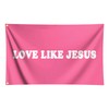 Love Like Jesus Flag 3×5 Ft Double Sided Bible Scripture