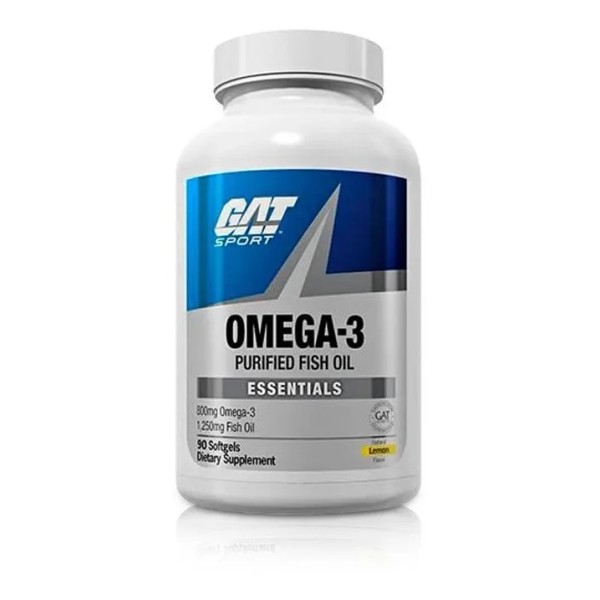 Vitaminas Gat Omega 3 800 Mg 90 Capsulas Sabor Sin