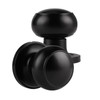 Probrico 6 Pack Passage Door Knobs in Matte Black for