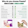 Poesie Laundry Detergent Sheets Washer Sheets for Travel Laundry Soap