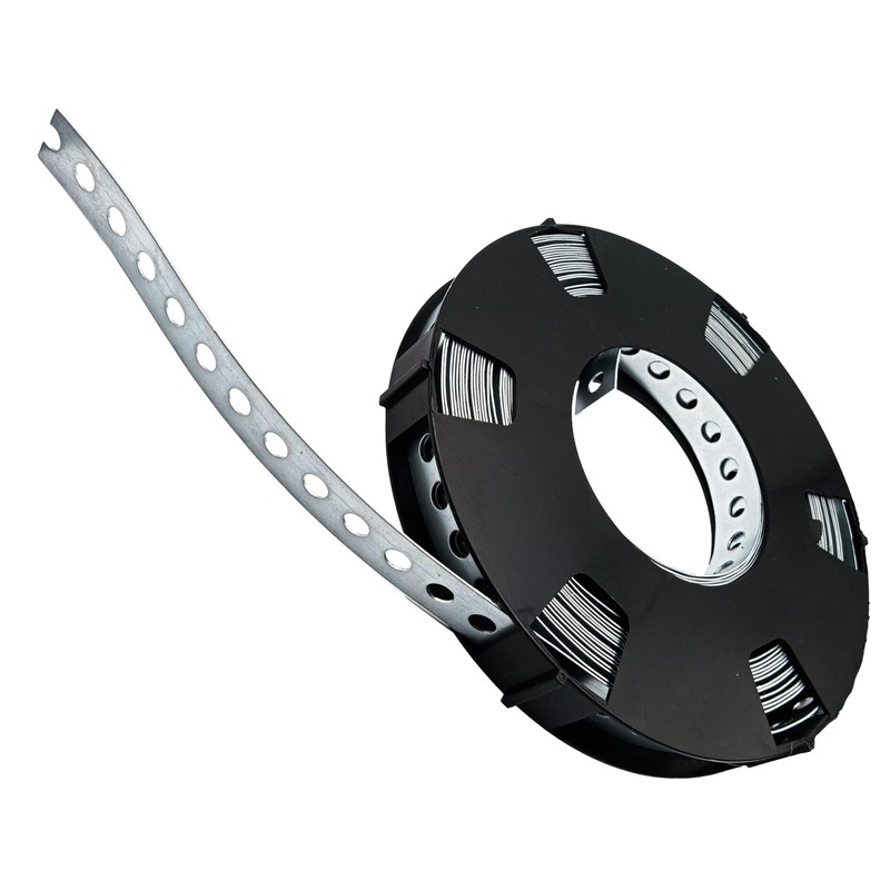 HAFD Perforated Metal Mounting Tape – Galvanised Steel Fixing Strap