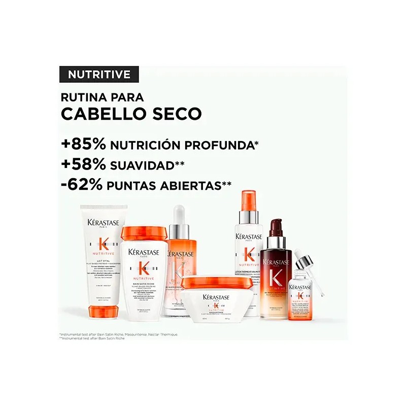 Sérum 8H Nutrición Cabello Seco Kérastase Nutritive 90ml
