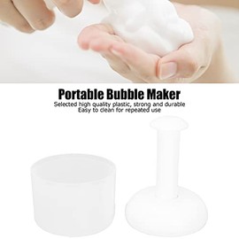 ZJchao Máquina para Hacer Espuma Facial, Herramienta de Limpieza Piel con Cepillo Eléctrico para Espuma Rica, Taza Limpiadora Portátil para Rostro con