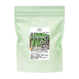 Natural Health Co. Carrot Leaf Powder, 14.1 oz (400 g), Green Juice, Made in Japan