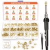 Preciva Heat-Set Insert Tip Set - Soldering Iron with 350Pcs