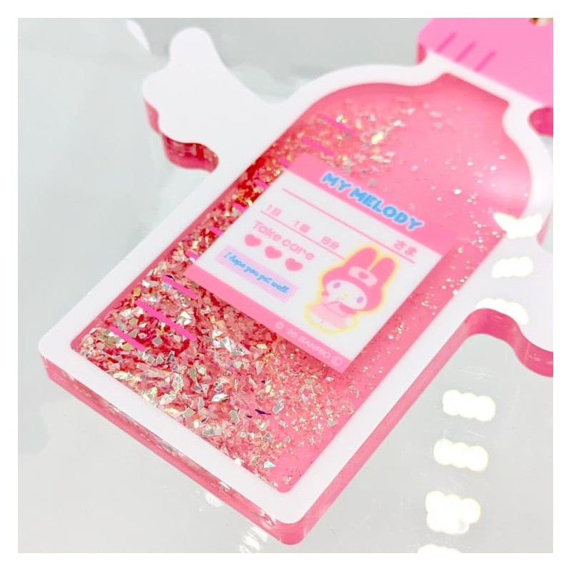 Sanrio Characters My Melody Pastel Nurse Liquid Key Chain 8203