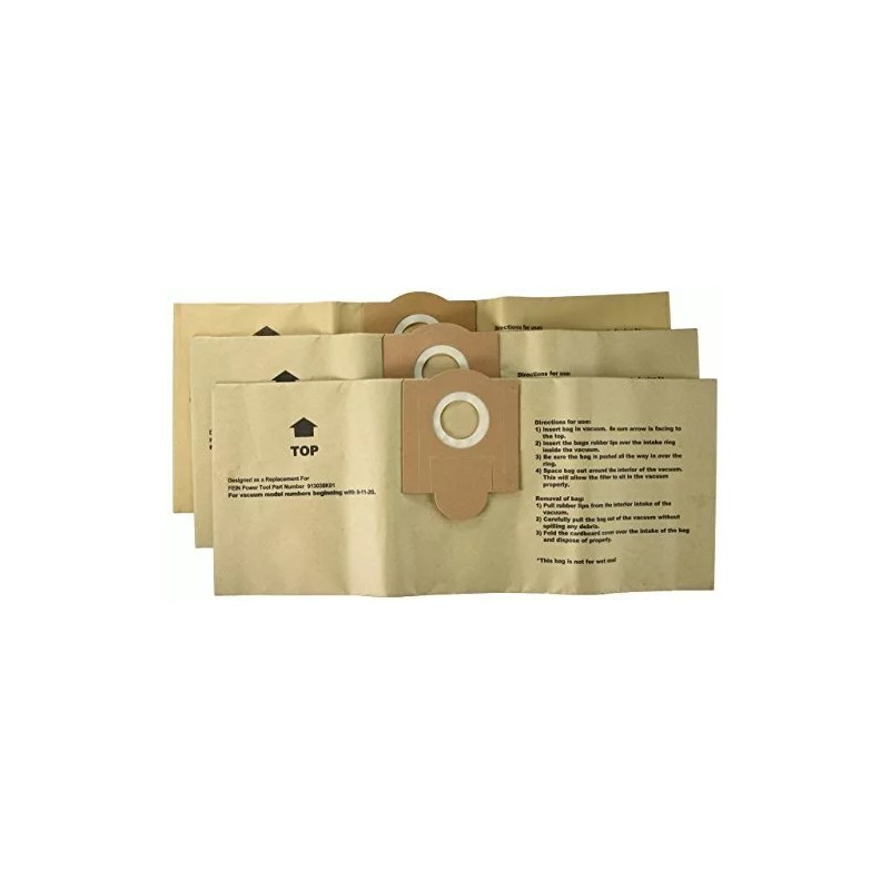 For Fein Fein Power Turbo Paper Bags 9-11-20/9-11-5