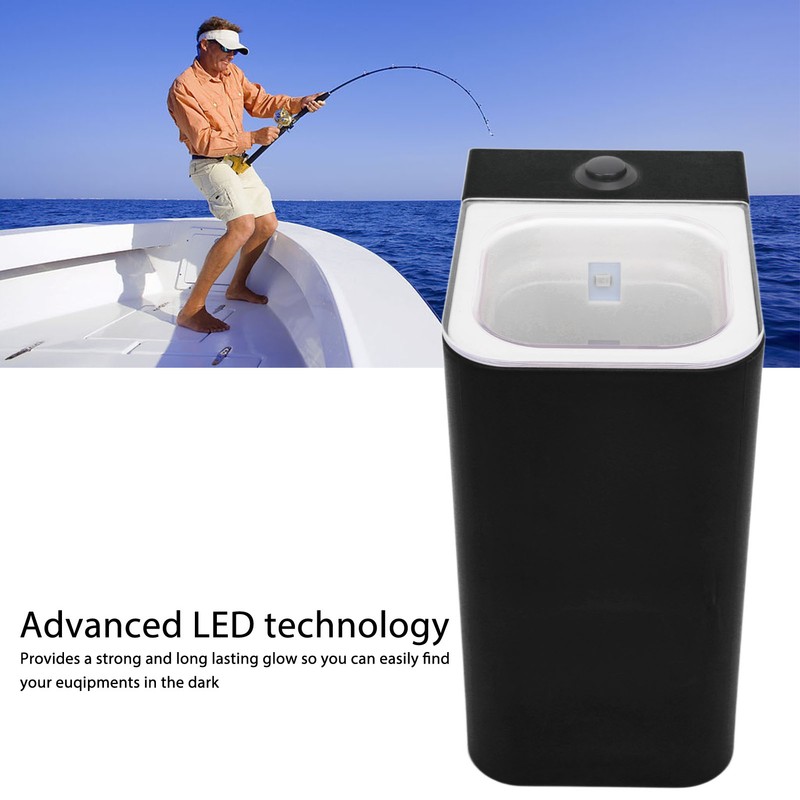 Fishing Bait Filling Light ABS Waterproof Portable UV LED Bait