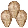 Qualirey 3 Pcs Mini Wasp Nest Decoy, 6x7 Inch Waterproof