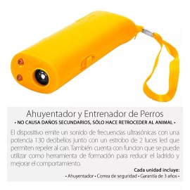 Mercader Digital 10 Pzs Ahuyentador Canino Repelente De Perros Ultrasónico