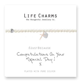 Life Charms Congratulations On Your Special Day! Bracelet