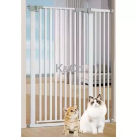 고양이 펫도어 펜스 칸막이 높은 방묘문 도어 울타리 [G. 5 조각 세트 너비 104c] Cat Pet Door Fence Partition High Cat Door Barrier [G. 5 Piece Set Width 104cm]