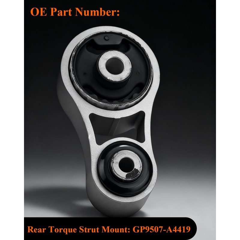 Engine Motor Mount Set 3Pcs Compatible with Mazda CX9 2010