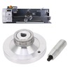 Lathe Handwheel 80mm Aluminum Alloy Hand Wheel with Crank Handle