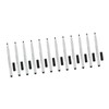 12pcs Disappearing Ink Pen Write Smoothly DIY Lightweight Water Erasable