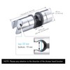 MaoNativey Shower Head Holder for 19-25mm Riser Rail - Adjustable