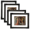 Patouque 11x14 Black Picture Frame, Wooden Photo Frames for Wall