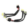aqxreight Headlight Splitter Wire Male H4 9003 to 9005 9006