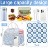Lunch Box for Women, Insulated Lunch Bag Cute Corduroy Lunchbag