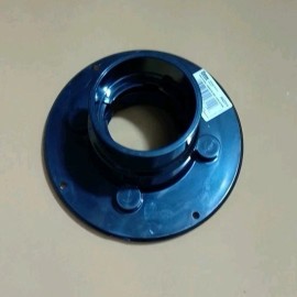 Oatey 2” ABS Black Shower Drain Base & Clamp Ring Collar 423142, Glue Connection