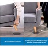 8 Pack Large Furniture Movers Sliders for Carpet, 9 1/2"