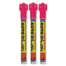 U.S. Chemical & Plastics AUTOWRITER Auto Writer PENS PINK (USC-37002) - 3 Pens