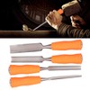 DOITOOL 4 Pieces Wood Chisel Set Professional Wood Chisels for