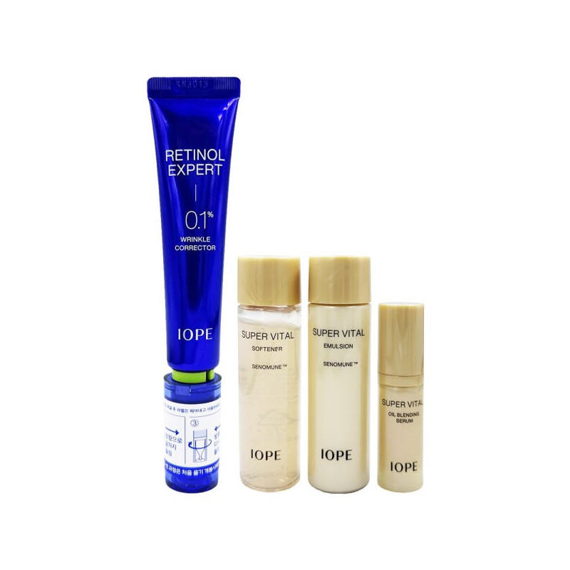 IOPE 아이오페 레티놀 엑스퍼트 0.1% 링클 코렉터30ml 선물세트 IOPE Retinol