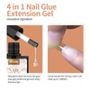 Kredioo Gel X Nail Extension Kit, 500Pcs Acrylic Nail Tips