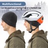 MOVYEE Fleece Winter Hat Men's Sports Cycling Hat Women's Elastic